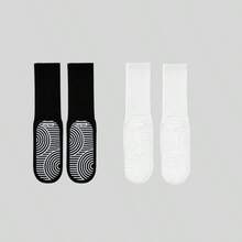 1/2/3 Pairs Women's Non-Slip Pilates Socks, Yoga Socks, Mid-Calf Non-Slip Ballet Socks, Pilates Gift - Multicolor - View 19