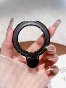 1 buah, Dudukan Ponsel Cincin Aneka Warna, Rotasi 360 Derajat, Cincin Logam, Universal, Cocok untuk Semua Model Apple, Dudukan Belakang Ponsel Portabel Anti-Selip - MultiWarna - View 8