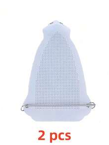 1/2/3pcs Universal Iron Shoe Cover, Steam Iron Base Plate Protector, Heat-Resistant Ironing Board Cover With Spring Fixation, Anti-Scorch Anti-Gloss Smooth Glide Cover, Suitable For Delicate Clothes, Suits, Laundry Accessories - Multiple Styles and Colors - View 15