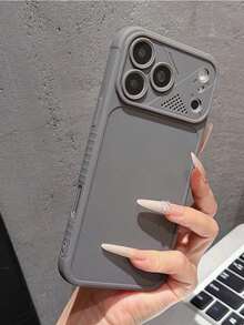CteGlodrix Casing Ponsel TPU Lembut Ultra Tipis, Kompatibel dengan iPhone 17 16 15 14 13 12 11 Pro Max Plus, Perlindungan Penuh Lensa Sentuh Ramah Kulit, Tahan Guncangan dan Anti Jatuh, Casing Pelindung Ponsel dengan Sentuhan Silikon - Jeruk - View 7