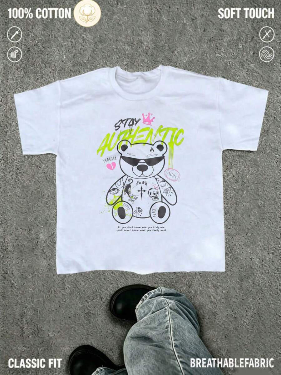 Men T-Shirts - White - View 1