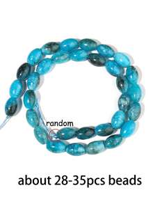 1 Strand 8*12mm Natural Colorful Oval And Multi-Color Rice Stone Beads Loose Accessories Beads For Jewelry Making Diy Handmade Bracelet For Gifts - Rice Beads - View 20