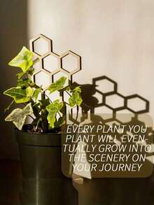 Honeycomb Plant Climbing Rack, Outdoor Potted Plant Stand, Plant Climbing Rack, Rust-Proof Plastic Support, Suitable For Potted Vines And Flowers, Space-Saving Indoor/Outdoor Garden Support Rack - Multicolor - View 4