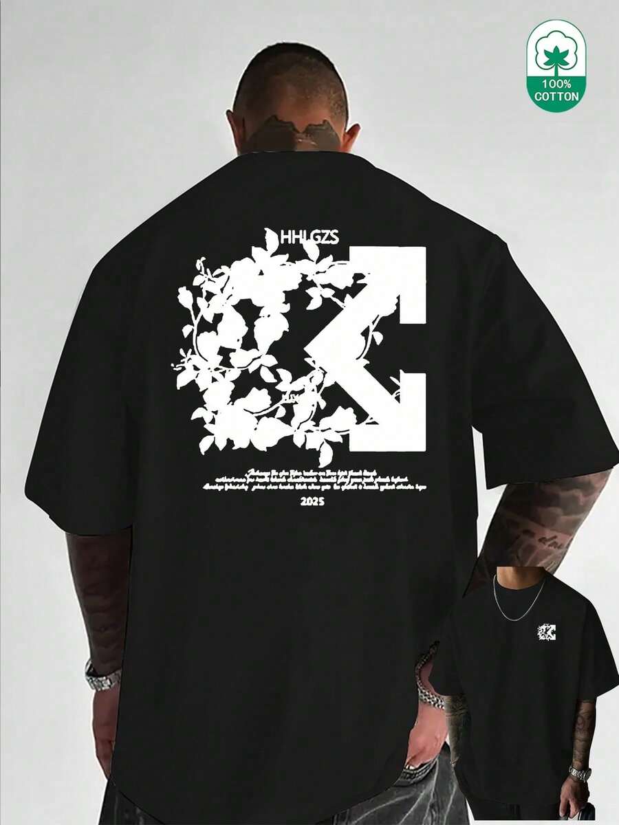 Camisetas de hombre - Negro - Ver 1