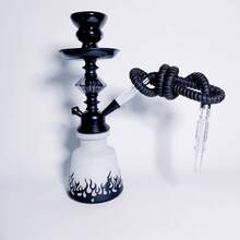 1套經典阿拉伯水煙壺，單人/雙人/四人用 Shisha 水煙壺附軟管、水煙夾、水煙碗，無需用電，便攜方便 - 均碼 - 查看 23