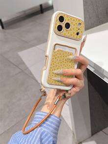 1 buah Gantungan Kartu Bermotif Bunga Matahari Layar Penuh Modis dan Personalisasi, Bahan TPU, Casing Ponsel Pelindung Anti Jatuh, Cocok Sebagai Hadiah Liburan, Kompatibel dengan Apple 11/12/13/14/14plus/15/15plus/16/16plus/17/17pro dan Model Lainnya - MultiWarna - View 1