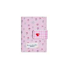XD Korean Style Fresh Floral Ditsy Print Mini Trifold Kids Wallet, Heart Snap Button Minimalist Versatile Short Coin Card Holder, Student Girl Portable Multi-Layer Card Slot Storage Bag, Soft Macaron Floral Coin Purse, Cute Sweet Campus Commute Multi-Function Small Wallet - Multicolor - View 10
