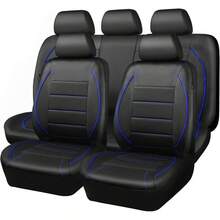 Car Seat Cover - Full Set Blue - View 1