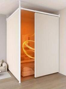 1 buah Tirai Pembatas Ruangan, Tirai Pintu Dekoratif, Cocok Untuk Kamar Tidur, Ruang Tamu, Dekorasi Rumah, Dekorasi Ruangan - 1PC - View 1