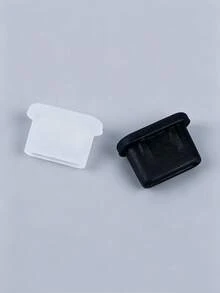 100/50/21 buah Penutup Debu Silikon Tipe-C yang Dapat Diatur dengan Sikat Pembersih, Anti Debu, Anti Serat, Pelindung Antarmuka Tahan Air, Cocok untuk Ponsel, Laptop, dan Perangkat Elektronik, Ideal untuk Penggunaan Sehari-hari, Perjalanan, dan Perlindungan Produk Elektronik Saat Liburan - A - View 5