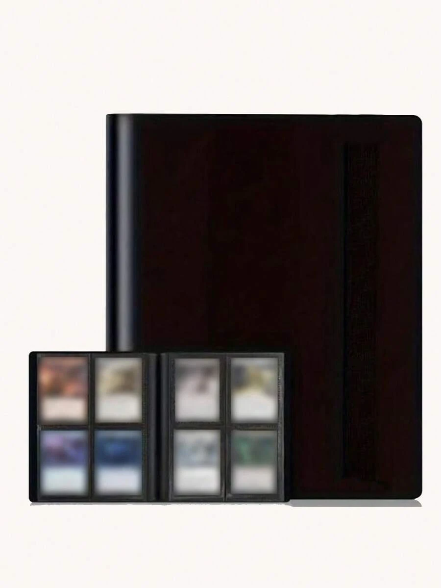 Card Collection Album, Collectible Trading Card Binder With 4/9/12 Grids Trading Card Binder Holder For Kpop Photocard Game And Sports Cards Collect Storage Book,Storage Album Folder,Card Album,Photo Collection Album,Ideal Gift For Collectors - Multicolor - View 1