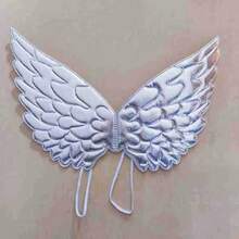 1pc Creative Colorful Wings, Suitable For Student Party Performance Props, Halloween Carnival, Random Color - Multicolor - View 7