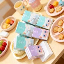 1/2/4/9 Packs New Cartoon Large Size Pattern Handkerchief Tissues,Gentle Kitten 3-Ply 8-Sheet Handkerchief Tissues, Portable Small Pack Tissues, Handkerchief Tissues, Student Pocket Tissues Back-To-School Essentials ﻿ - Multi-color - View 2