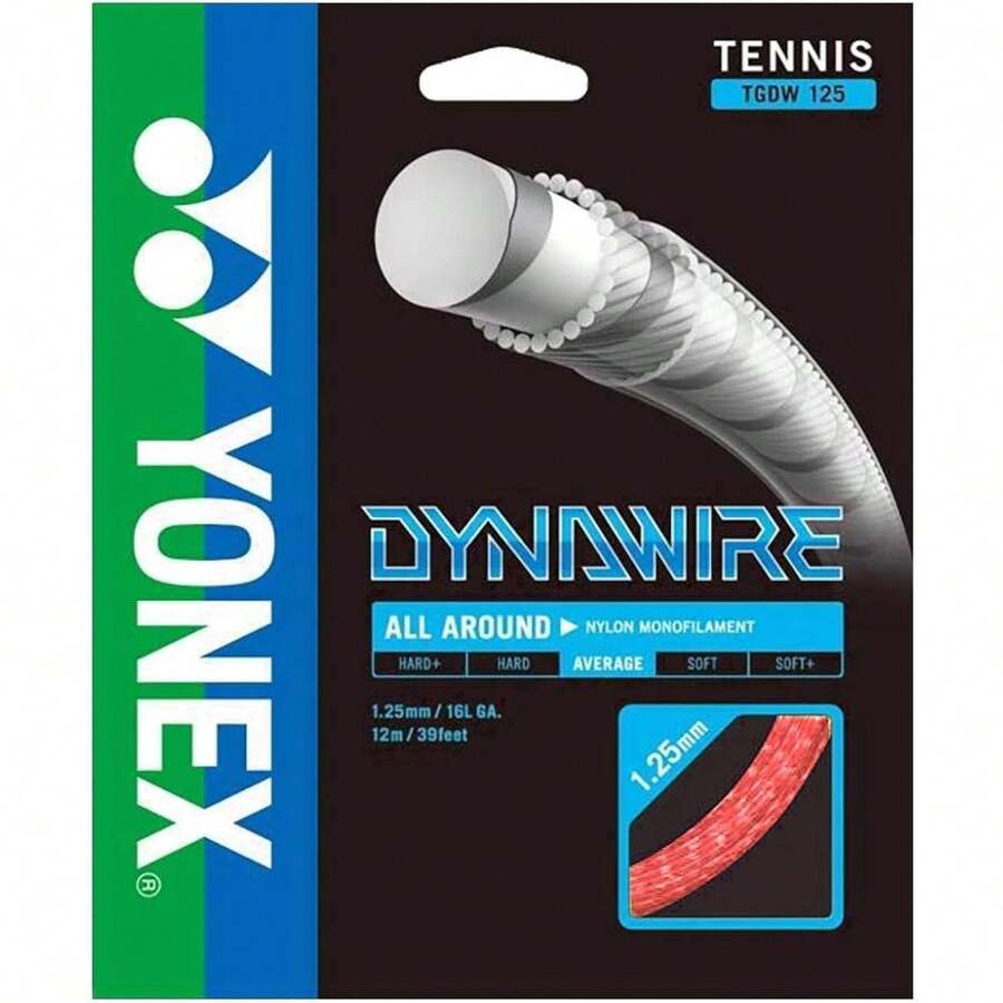 Yonex Dynawire Tennis String Set Variant 5 - Red - View 1