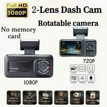 1pc 1080P Dash Cam With 24/7 Parking Monitoring, Intelligent Overwrite Old Footage, Continuous Recording, Compact Design, Easy Installation, Discreet & Suitable For Most Vehicles - A98 - View 2