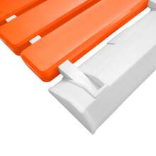 Wall Mounted Folding Shower Seat Chair Stool Bench Shower Stool Shower Chair - Default - View 9