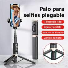 2025 New Bluetooth Selfie Stick, Foldable Wireless Tripod With Bluetooth Shutter, Monopod For Live Streaming And Photography - View 4