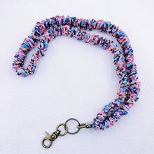 1pc Floral Print Cute Polyester (Polyester) Phone Lanyard ID Badge Holder Keychain Suitable For Daily Wear And Christmas Gift - Lanyard - View 12