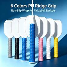 3/5/10pcs/Set Sweat-Absorbent PU Grip Tape Set, Universal For Tennis, Badminton, Pickleball Rackets, Premium Non-Slip Grip Tape, Breathable And Water-Absorbent, Enhances Grip Comfort And Ball Control, Effectively Reduces Racket Wear, Ideal For Indoor And Outdoor Sports Training - Multicolor - View 5