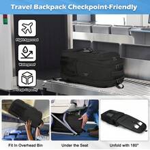 17.3 Inch Laptop Lunch Backpack With USB Charging Port, Waterproof Travel Backpack, Unisex, Carry-On, Insulated Cooler Bag, Student School Bag, Portable Laptop Backpack - 1pc - View 8