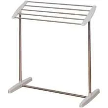 Small, Foldable Stainless Steel Clothes Rack, Suitable For Storing Underwear, Socks, Towels, And Clothes; Ideal For Use On Family Or Dormitory Balconies. - View 2