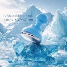 Facial Ice Massage Cooling Tool - 304 Stainless Steel Head, Suitable For Morning De-Puffing, Relieving Eye Fatigue Or After-Sun Skin Care - Multicolor - View 2