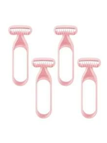 4/12pcs Non-Sensitive Body Razor, Suitable For Underarms, Legs And Body Hair Removal, Anti-Slip Shaving Razor With Mini Gentle Blades, Essential Beauty Tool For Women, Unisex Design - Multicolor - View 11