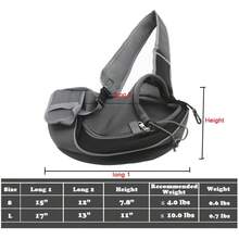 Breathable Dog Carrier Bag, Portable Travel Pet Shoulder Bag, Suitable For Small To Medium Pets, Also For Cats - Multicolor - View 4
