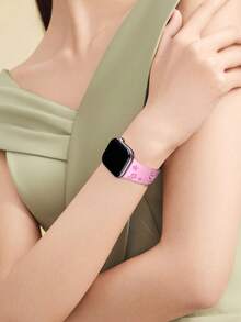 Smart Watch Strap - Pink - View 8