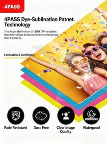 Kodak Mini2 Retro Photo Printer, All-In-One Replaceable Photo Paper, High-Definition Image Quality, Portable Home Use, Bluetooth Connection For Phone Photo Printing, Holiday Gift, Wedding, Birthday Gift - Multicolor - View 3