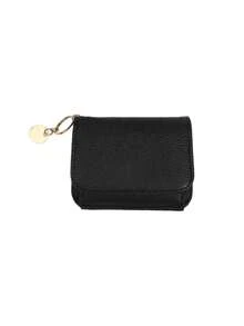 Vintage Short Wallet Portable Folding Purse Card Holder Women Small Wallet RFID Blocking Card Case Slim Tri-Fold Wallet With Zipper Pocket&Keychain - Multicolor - View 17