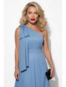 Women Dresses - Baby Blue - View 9