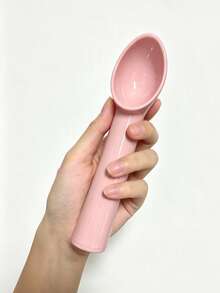 1pc Premium Non-Stick Ice Cream Scoop - Ice Cream Scoop, Fruit Scoop, Yogurt Pudding Scoop, Suitable For Kitchen, Home Decor, Home Supplies, Home Essentials, Kitchen Essentials, Gift For Women, Gift For Men, Gift For Mother, Gift For Father, Gift For Grandfather, Gift For Grandmother - Multicolor - View 11