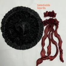 Halloween Witch Hat Comfortable Wizard Hat Party Cosplay Costume Accessory For Women Teens Dark Theme Event Dressingup - Multicolor - View 6