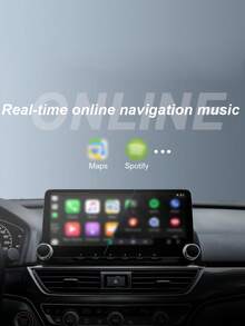 XUDA 2026 新款 Mini CarPlay AI Box，無線 CarPlay 與 Android 二合一車載音訊，支援有線與無線連接，配備 2.4-5.0GHz WiFi 5，時尚便攜，相容 99% 具備有線 CarPlay 與 Android 功能的車型 - D - 查看 9