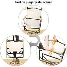 Outdoor Chairs - Black and White - View 3
