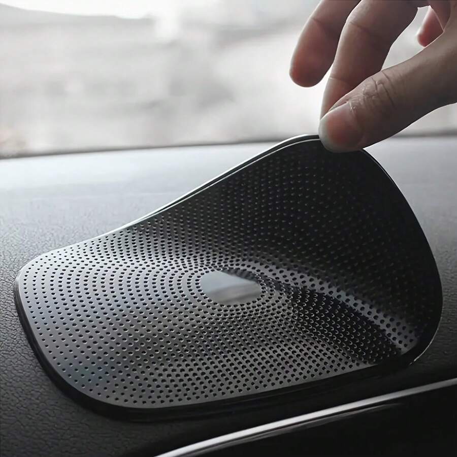 1pc Car Anti-Slip Mat, Car Storage Pad, Car Silicone Interior Dashboard, Phone Anti-Slip Storage Pad - Multicolor - View 1