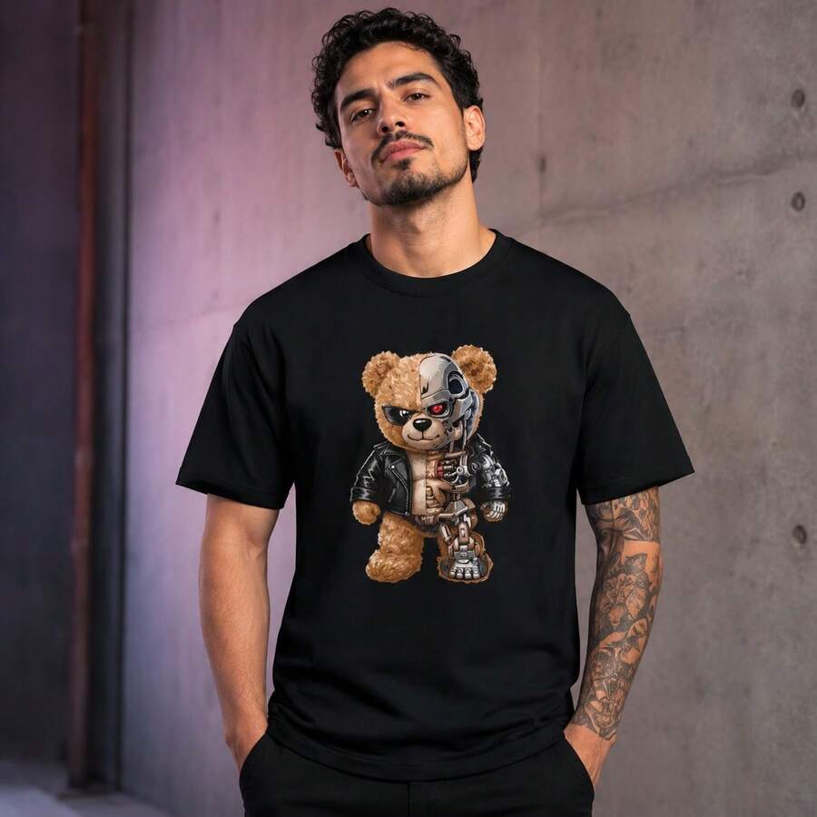 Local Warehouse, Unisex 100% Cotton Graphic T-Shirt, Short Sleeve, American Style, Crew Neck, Relaxed Fit