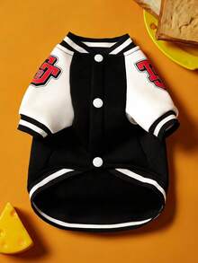 TOM & JERRY X PETSIN 1 Buah Sweater Hewan Peliharaan Warna Hitam - Hitam - View 8
