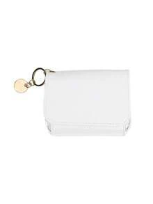 Vintage Short Wallet Portable Folding Purse Card Holder Women Small Wallet RFID Blocking Card Case Slim Tri-Fold Wallet With Zipper Pocket&Keychain - Multicolor - View 15