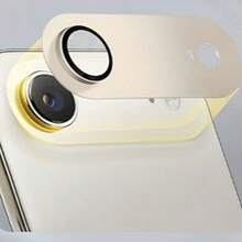 1 قطعة فيلم حماية عدسة معدني متوافق مع Apple 17 Pro Max/17 Air/17 Pro/17، تغطية كاملة مع تحديد الموقع، سهل التركيب، زجاج مقسى مضاد للخدش ومضاد للسقوط، وسادة حماية العدسة، متوفر باللون البرتقالي والفضي والأزرق وألوان أخرى، حماية كاملة للكاميرا، إكسسوارات الهاتف - متعدد الألوان - مشاهدة 15
