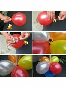 40pcs Balloon Arch Clips, Balloon Arch Connectors, Party Decoration, Party Gift, Birthday Party, Suitable For Wedding, Graduation Ceremony, Anniversary Party, Christmas Decoration (Balloons Not Included) - A - View 2