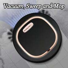 USB Rechargeable Smart Robot Vacuum Cleaner, Home Cleaning Robot, Sweeping, Mopping, Vacuuming All-In-One - Multicolor - View 13