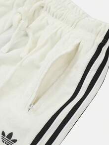 Adidas Clover TT SHORTS Terry Fleece Three Stripes Breathable Comfortable Sports And Casual Running Shorts For Women - White - View 10