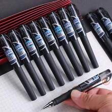 Pulpen saku yang pendek dan ramping ini praktis untuk dibawa-bawa sebagai pulpen tanda tangan atau pulpen tugas. Cocok untuk perjalanan, pelajar, kantor, dan penggunaan sehari-hari. - Set - View 2