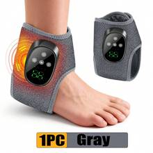 Electric Foot Massager Heated Vibration Cordless Ankle Wrap Portable Leg Care Relaxation Pad For Home Office Women Seniors - View 14