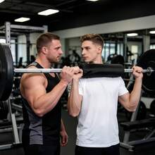 1pc Barbell Squat Pad, Squat, Front Squat, Hip Thrust Neck & Shoulder Protection Pad, Comfortable Shoulder Support, Enhance Gym Workout & Strength Training Effect - A - View 3
