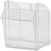 2026-HOT:-TiltView Sistema de Almacenamiento Plástico con dos bandejas inclinadas, 23-5/8-Inch Wide, 14-Inch High, 12-5/16-Inch Deep, Piedra - Cinco Bandejas - Ver 6