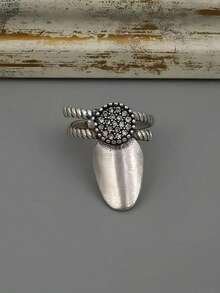 4pcs/Set Bohemian Vintage Nail Rings, Adjustable Open Design, One Size, Suitable For Daily Wear, Party, Valentine's Day Gift - Ring - View 8