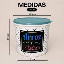 Kitchen Supplies Set Kit ECONOMIC LINE - 5 Supplies + 4 Square Jars 500 ML TPW Line - Bensin Biru TPW - View 6